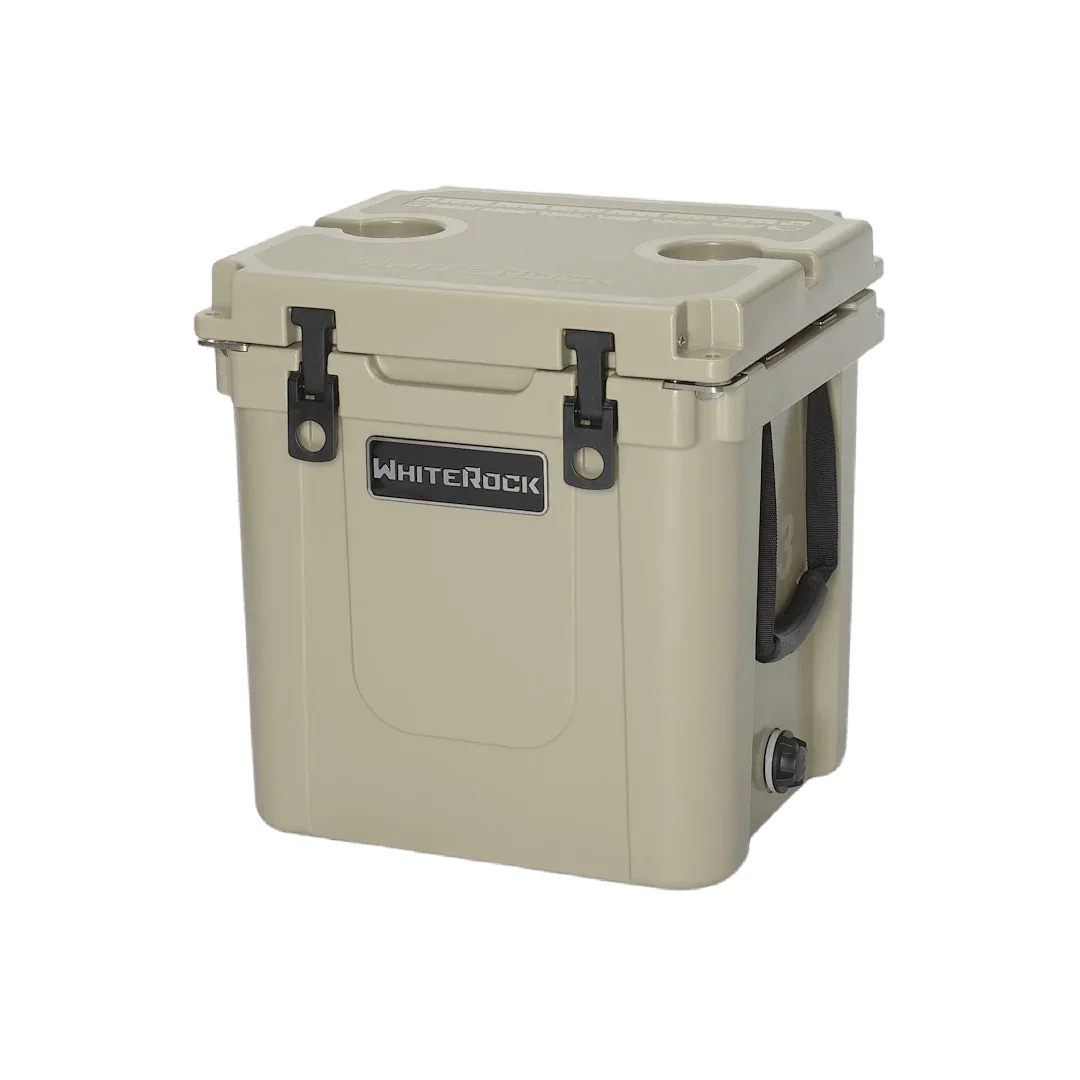 AVR33 Hard Cooler Desert Tan Premium Outdoor Cooler WhiteRock